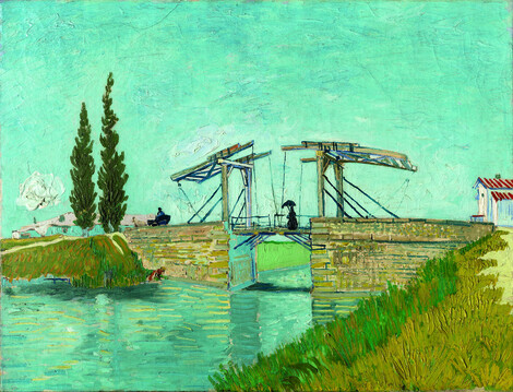 Vincent van Gogh, Die Zugbrücke, 1888, Öl auf Leinwand, Wallraf-Richartz-Museum & Fondation Corboud, Köln, Foto: Rheinisches Bildarchiv Köln